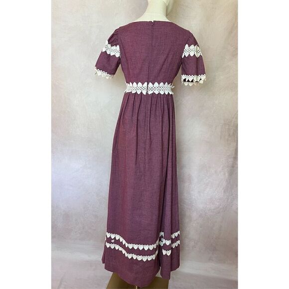 Vintage Prairie Dress - Picture 2 of 5
